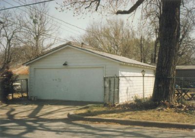 1126 Hawthorne garage 1995
