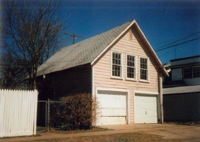 1329 Fairmount garage 1995
