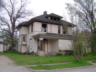 1425 Alston 2005 March
First restoration attempt new roof.
