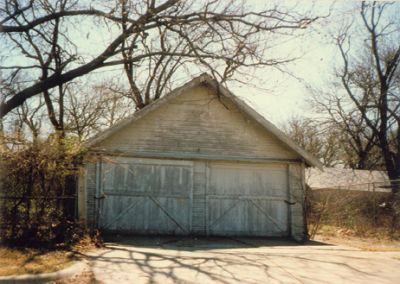 1800 Fairmount garage 1995
