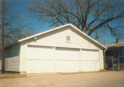 1828 Fairmount garage 1995
