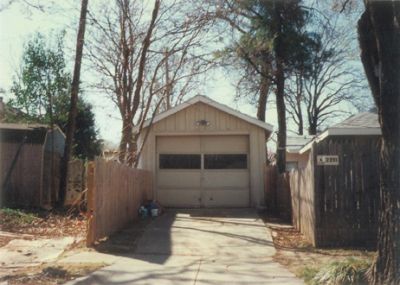 2201 Alston garage 1995
