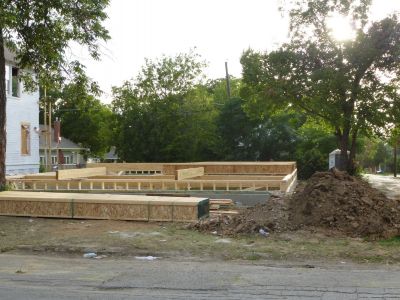 1500 College 2013 August
Construction begun
