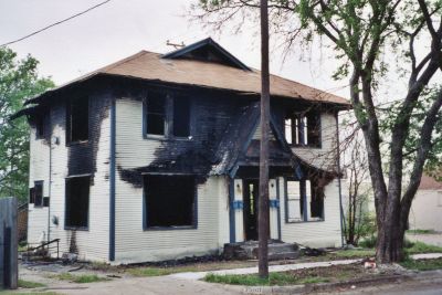 1509 Park Place 2001
After totally gutted by fire
