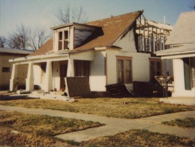 1624 Henderson 1997
Second story rear addition added when it was rebuilt
