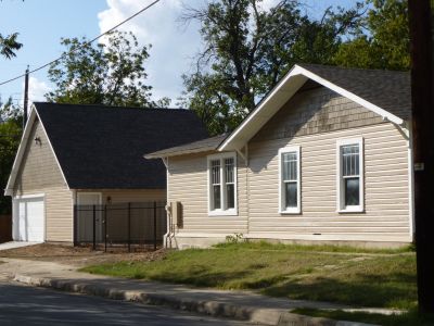 1944 5th side and garage 2014 
Rear addition and garage added
